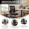 Flash Furniture Drafting Chair Black Mesh Drafting Chair, Mesh, Black BL-ZP-8805D-BK-GG - alternate 9